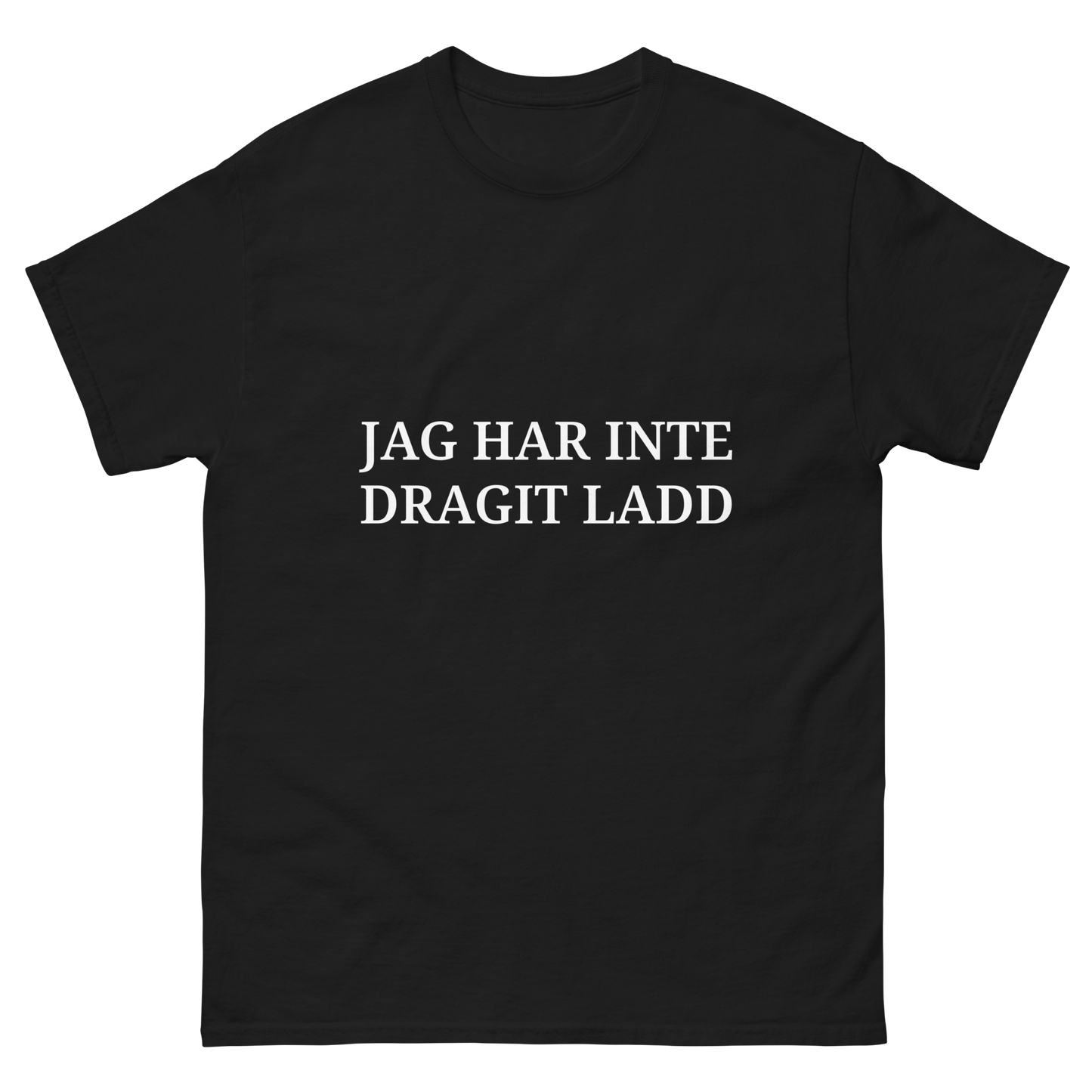 Jag har inte dragit ladd