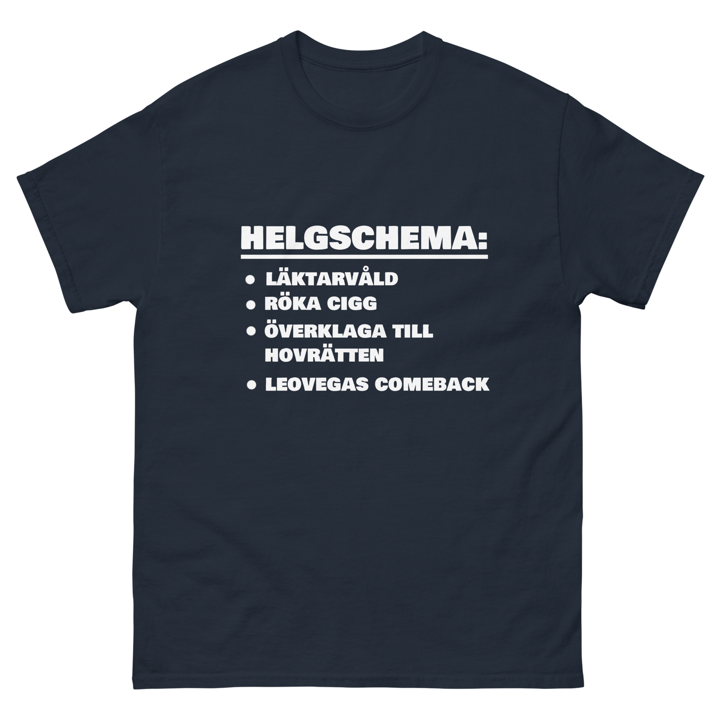 Helgschema: