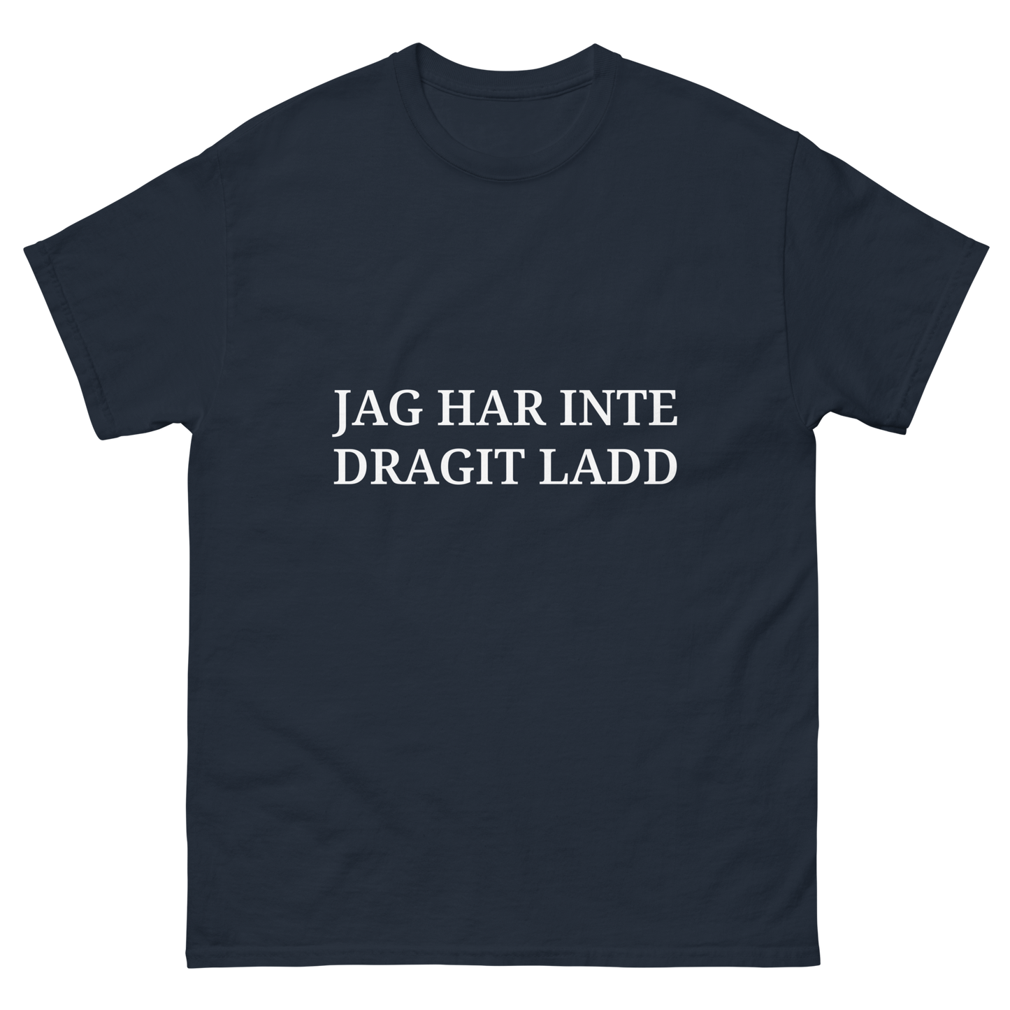 Jag har inte dragit ladd