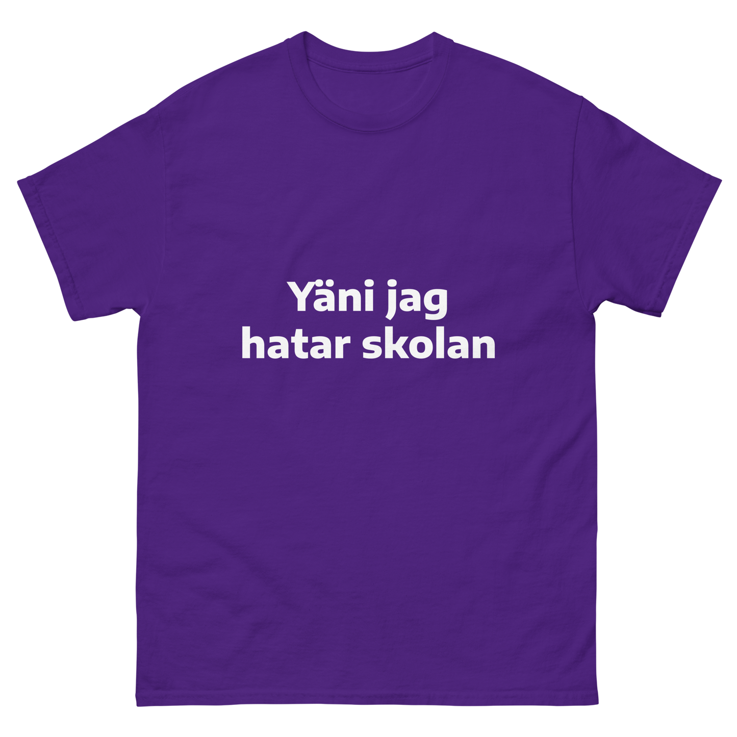 Yäni jag hatar skolan