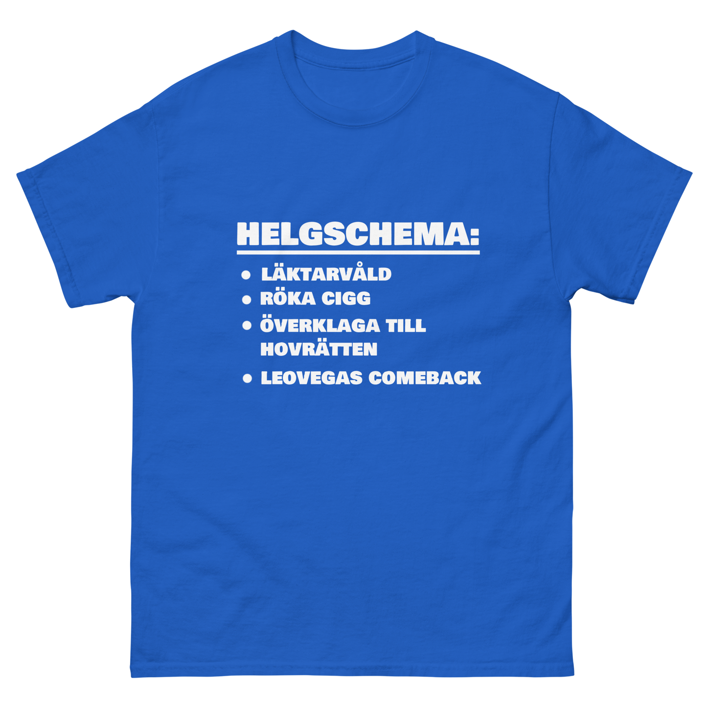 Helgschema: