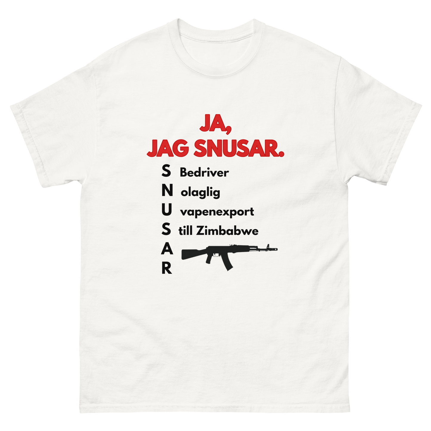 JA, JAG SNUSAR