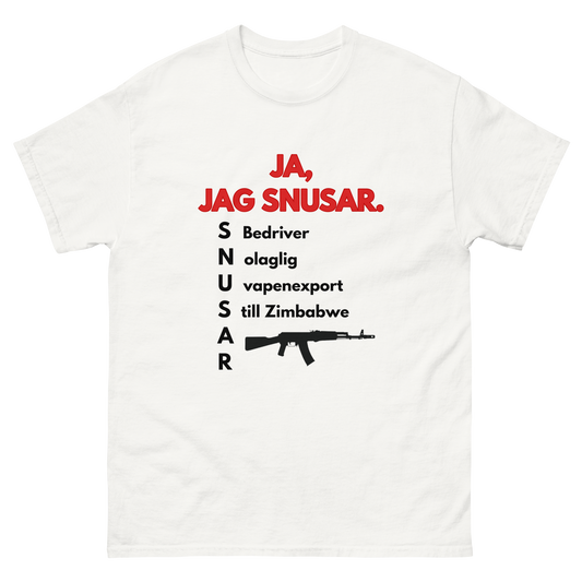 JA, JAG SNUSAR