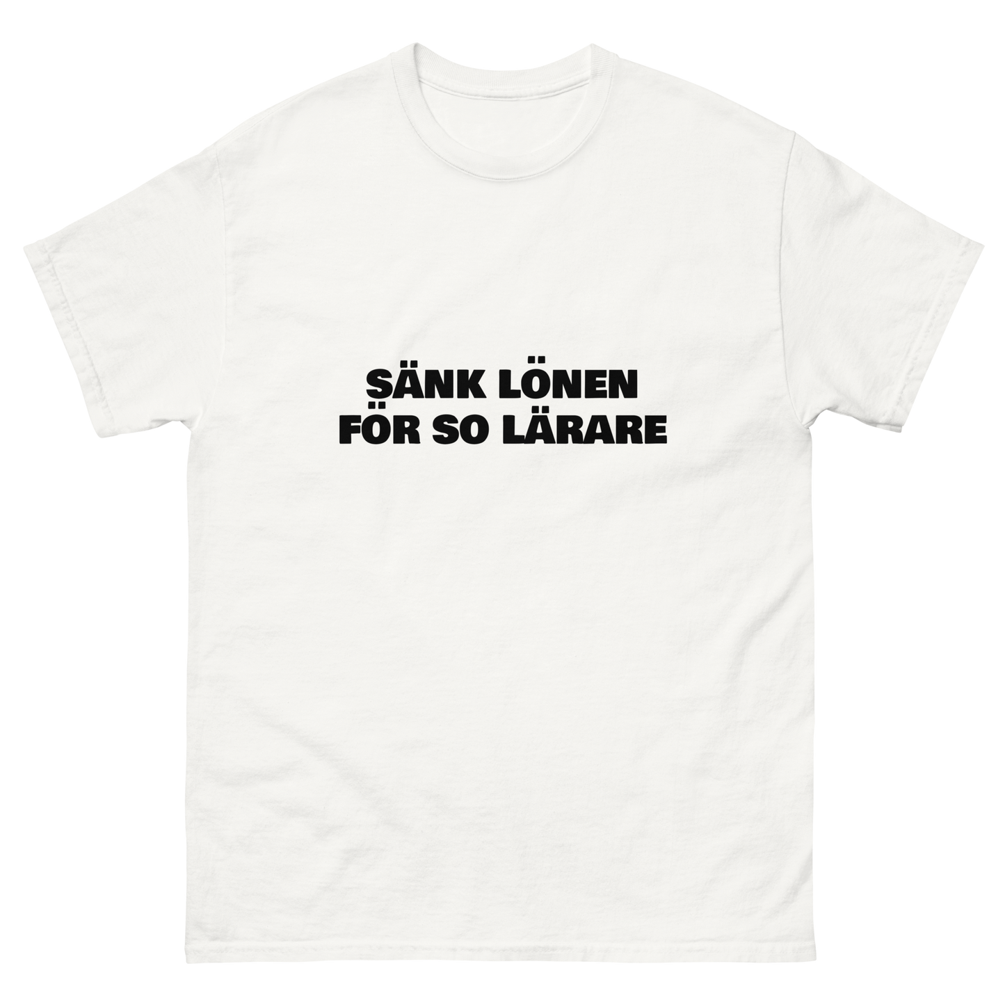 Sänk lönen för SO lärare